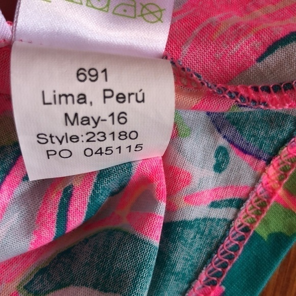 🌸 Lilly Pulitzer Monterey Tank Top Pink Sz XXS - Picture 7 of 9